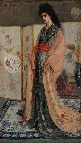 James Abbot McNeill Whistler The Princess from the Land of Porcelain